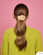 BrushArt Gift for You Slim & Midi satin scrunchie set hajgumik Blonde latte 3 db