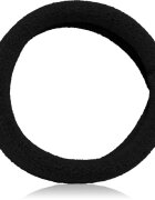 BrushArt Hair Band hajgumik Black 6 db