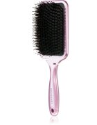 BrushArt Hair Boar bristle paddle hairbrush hajkefe vaddisznó sörtékkel Metalic Pink 1 db