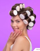 BrushArt Hair Foam hair rollers Öntapadós hajcsavarók 8 db