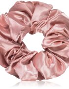 BrushArt Hair Large satin scrunchie set hajgumik Pink & Violet