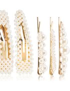 BrushArt Hair Pearly Waves Heatless Curl & Clip set hajgöndörítő készlet