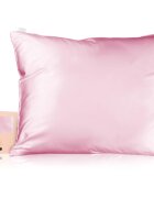 BrushArt Hair Satin pillowcase párnahuzat szatén Candy Pink 50x60 cm