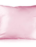 BrushArt Hair Satin pillowcase párnahuzat szatén Candy Pink 50x60 cm