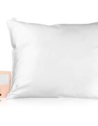 BrushArt Hair Satin pillowcase párnahuzat szatén White 50x60 cm