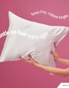 BrushArt Hair Satin pillowcase párnahuzat szatén White 50x60 cm
