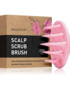BrushArt Home Salon Scalp scrub brush masszázs szegédeszköz hajra 1 db