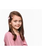 BrushArt KIDS Little princess hair clip set hajtű Pink 5 db