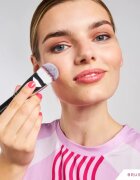 BrushArt Professional B1 Flat foundation brush ecset a folyékony make-up-ra B1 1 db