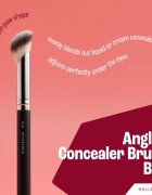 BrushArt Professional B12 Angled concealer brush korrektor ecset B12 1 db