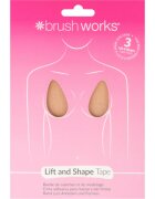 Brushworks Assorted Complexion ragasztószalag mellre 3 db
