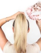 Brushworks Heatless Curling Scrunchie göndörítő hajgumi 1 db