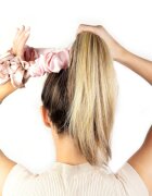 Brushworks Heatless Curling Scrunchie göndörítő hajgumi 1 db