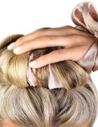Brushworks Heatless Curling Scrunchie göndörítő hajgumi 1 db