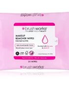 Brushworks Makeup Remover Wipes Sminkeltávolító kendők 25 db