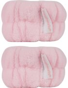 Brushworks Microfibre Wrist Wash Bands a víz arcmosás közbeni lefolyását megelőző karkötő mikroszálakból 2 db