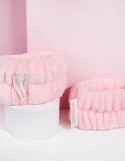 Brushworks Microfibre Wrist Wash Bands a víz arcmosás közbeni lefolyását megelőző karkötő mikroszálakból 2 db