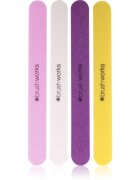 Brushworks Nail Files Coloured körömreszelő szett körmökre