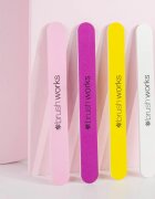Brushworks Nail Files Coloured körömreszelő szett körmökre