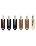 Brushworks No Crease Clips hajtű Nude