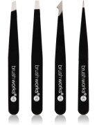 Brushworks The Complete csipeszszett szemöldökre Black 4 db