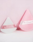 Brushworks Triangular Powder Puff Duo puffni