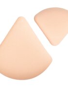 Brushworks Triangular Powder Puff Duo szivacsos applikátor make-upra