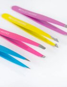 Brushworks Tweezer Set Neon csipeszszett