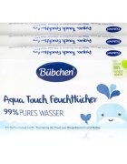 Bübchen Aqua Touch nedves törlőkendők gyermekeknek 3x48 db