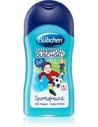 Bübchen Kids Shampoo & Shower II sampon és tusfürdő gél 2 in 1 utazási csomag Sport´n Fun 50 ml