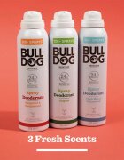 Bulldog Bergamot &Sandalwood Spray Deodorant alumínium mentes dezodor spray formában 125 ml