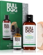 Bulldog Original Beard Care Kit ajándékszett uraknak Peach Wood 104 cm
