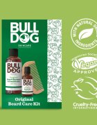 Bulldog Original Beard Care Kit ajándékszett uraknak Peach Wood 104 cm