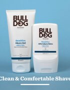 Bulldog Sensitive Shave Gel borotválkozási gél uraknak 175 ml