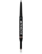 Buxom FLIP SIDE DUAL-ENDED EYELINER & SHADOW krémes szemhéjfestékek és szemhéjtusok ceruzában árnyalat Totally Taupe 0.78 g