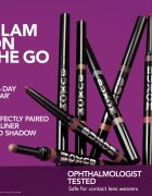 Buxom FLIP SIDE DUAL-ENDED EYELINER & SHADOW krémes szemhéjfestékek és szemhéjtusok ceruzában árnyalat Totally Taupe 0.78 g
