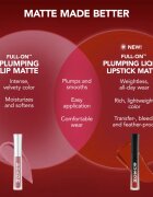 Buxom FULL ON™ PLUMPING LIQUID LIPSTICK MATTE folyékony rúzs matt hatással árnyalat Berry Babe 3.5 ml