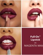 Buxom FULL-ON™ PLUMPING SATIN LIPSTICK krémes rúzs nagyobbító hatás árnyalat Magenta Maven 2.5 ml