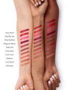 Buxom FULL-ON™ PLUMPING SATIN LIPSTICK krémes rúzs nagyobbító hatás árnyalat Magenta Maven 2.5 ml