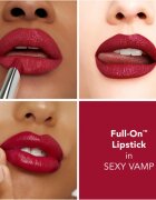 Buxom FULL-ON™ PLUMPING SATIN LIPSTICK krémes rúzs nagyobbító hatás árnyalat Sexy Vamp 25 ml