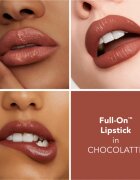 Buxom FULL-ON™ SATIN LIPSTICK krémes rúzs nagyobbító hatás árnyalat Chocolatte 25 ml