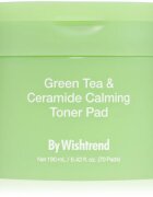 By Wishtrend Green Tea & Ceramide Calming Toner Pad tonizáló párnák nyugtató hatással 70 db