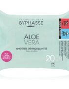 BYPHASSE Aloe Vera sminklemosó kendő 20 db