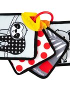 Canpol babies BabiesBoo Sensory Cards with Teether forgatható könyvecske rágókával 1 db