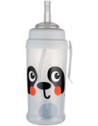 Canpol babies BabiesBoo Sport Cup sportkulacs szívószállal nehezékkel Panda 1 db