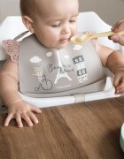 Canpol babies Bonjour Paris Bibs előke Beige 1 db