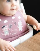 Canpol babies Bonjour Paris Bibs előke Pink 1 db