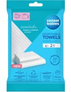 Canpol babies Disposable Towels egyszer használatos törülközők 2 db