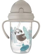 Canpol babies Exotic Animals Cup With Straw bögre szívószállal Gray 1 db