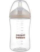 Canpol babies Natural Shape antikólikás cumisüveg 3m+ 1 db